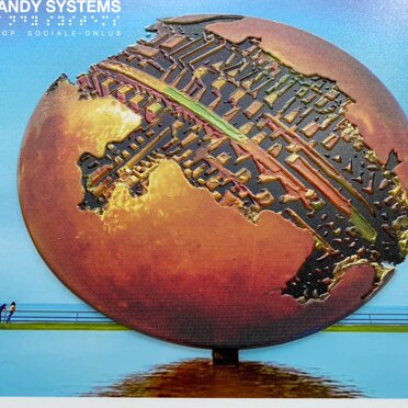 stampa Braille - mappa tattile - targa Braille