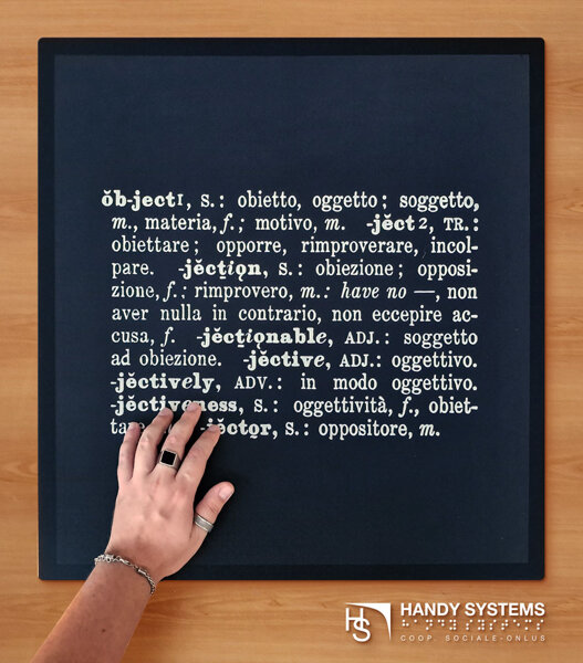 Targa Braille Targa Braille