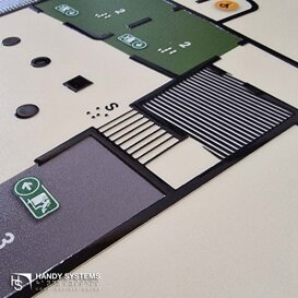 stampa Braille - mappa tattile - targa Braille