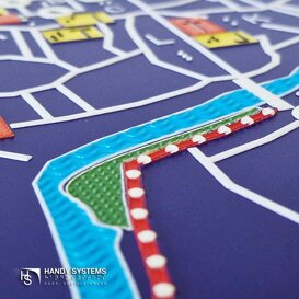 stampa Braille - mappa tattile - targa Braille Mappa tattile