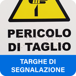 targhe Braille/targhe tattili