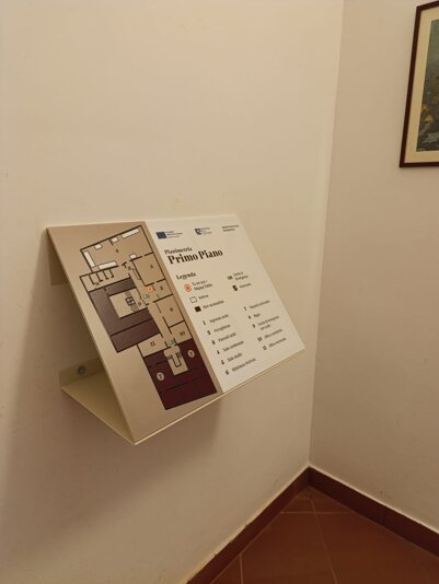 Mappa tattile archivio di stato Grosseto realizzata da Handy Systems Mappa tattile archivio di stato Grosseto realizzata da Handy Systems