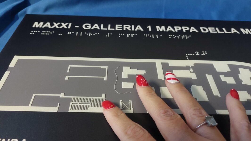 Mappa tattile - dettaglio Mappa tattile - dettaglio