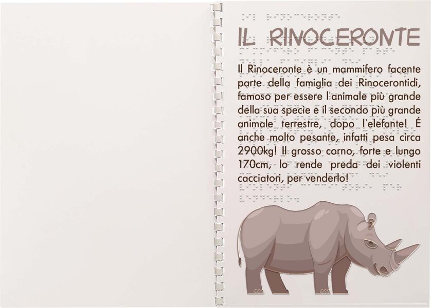 stampa Braille - libri tattili - libri Braille