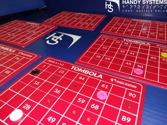 Giochi da tavolo in Braille per non vedenti