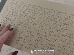 Stampa Braille-Targa tattile-Mappa tattile