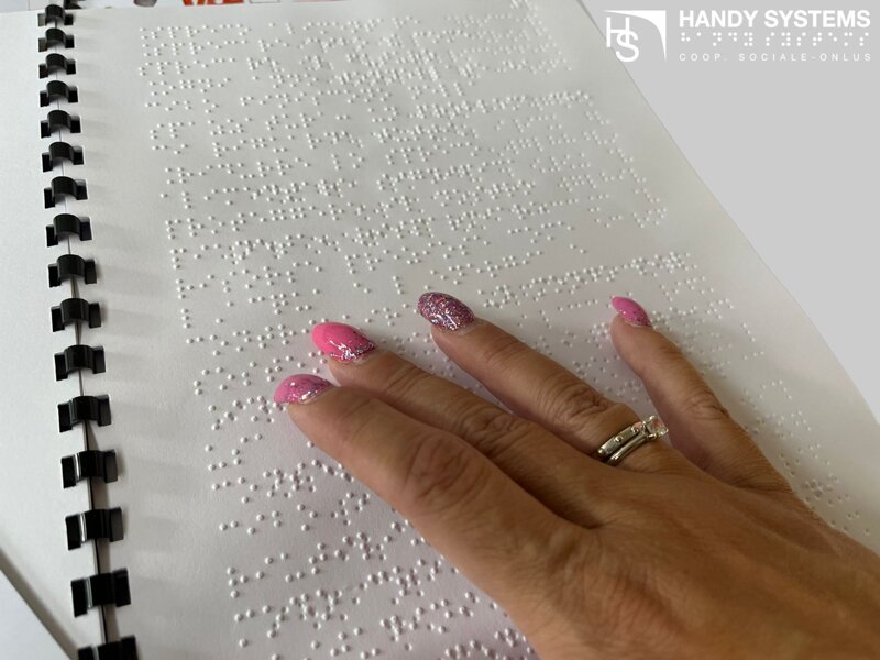brochure in Braille brochure in Braille