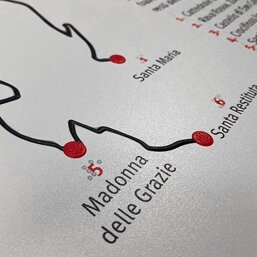 Stampa Braille-Targa tattile-Mappa tattile