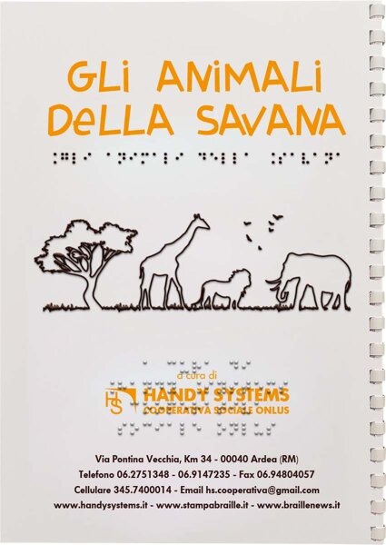 stampa Braille - libri tattili - libri Braille