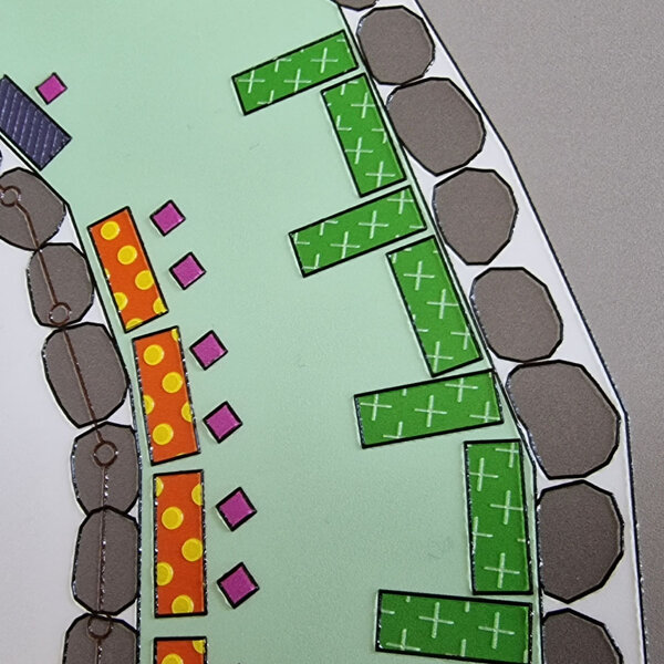 Mappa tattile con leggio