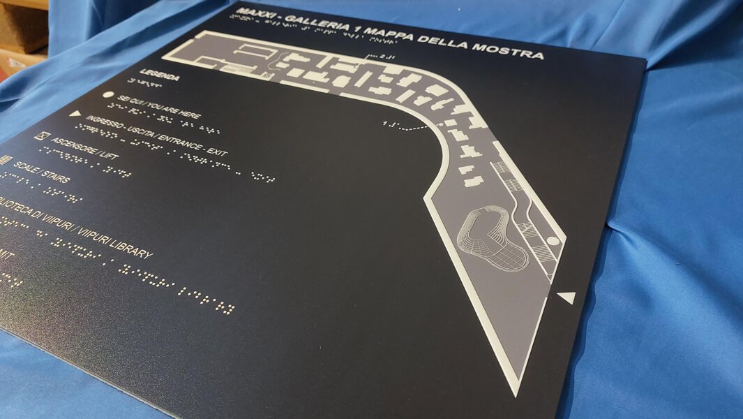 Mappa tattile Mappa tattile