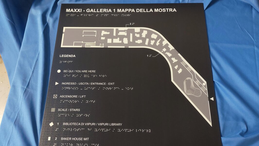 Mappa tattile Mappa tattile