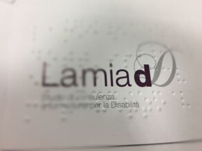 biglietti da visita in quadricromia e Braille biglietti da visita in quadricromia e Braille