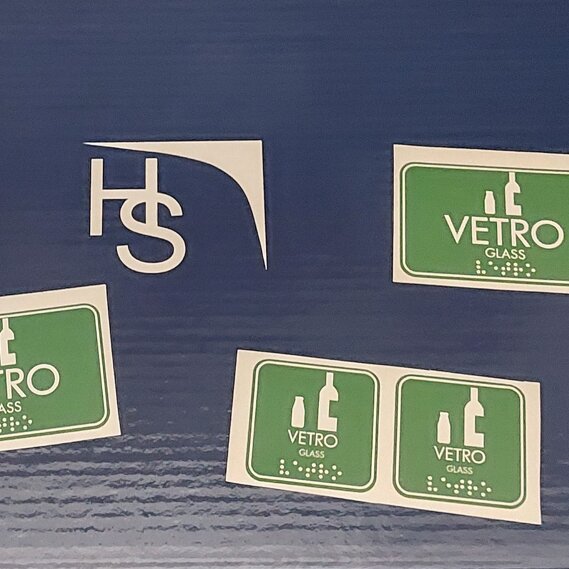 mappa tattile - targa Braille - stampa Braille etichette adesive tattili mappa tattile - targa Braille - stampa Braille etichette adesive tattili