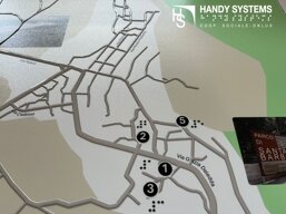 Stampa Braille-Targa tattile-Mappa tattile