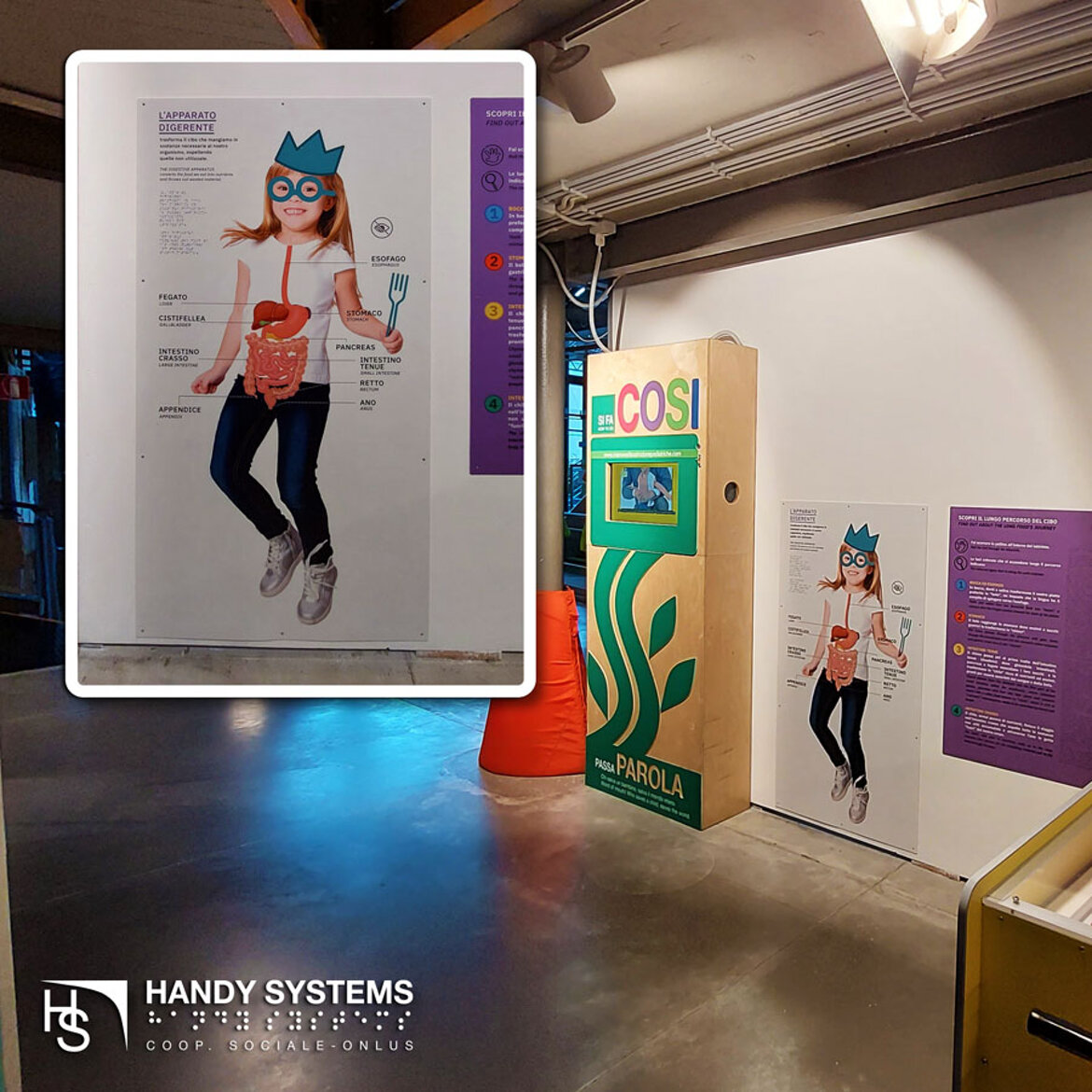 targa Braille grande formato