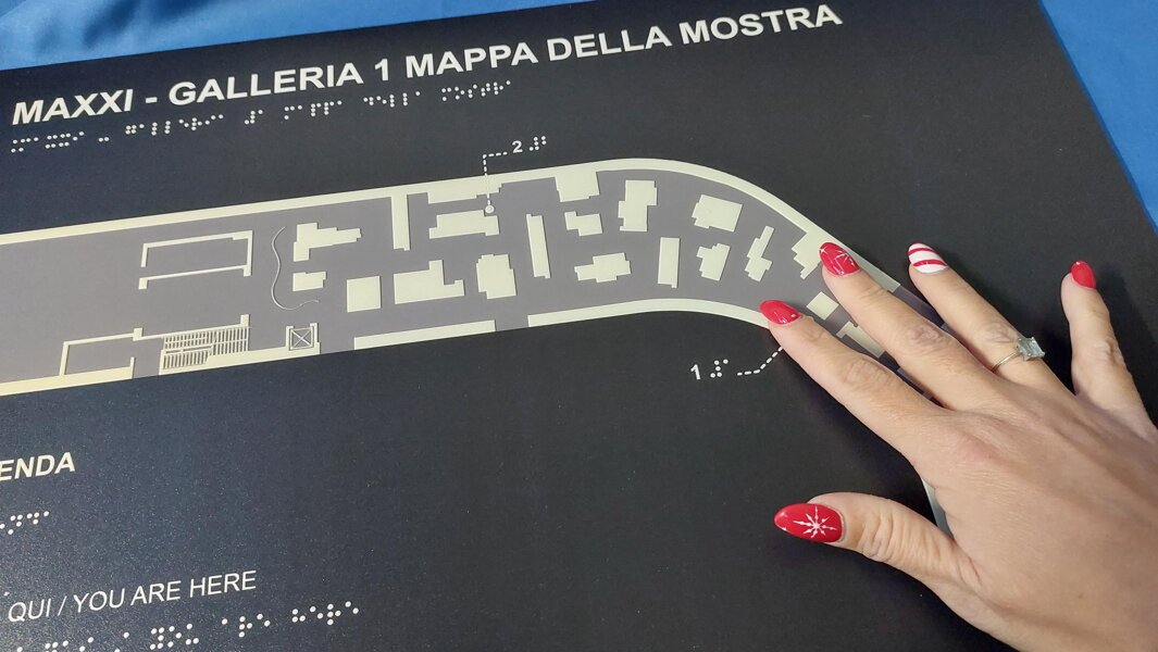 Mappa tattile Mappa tattile