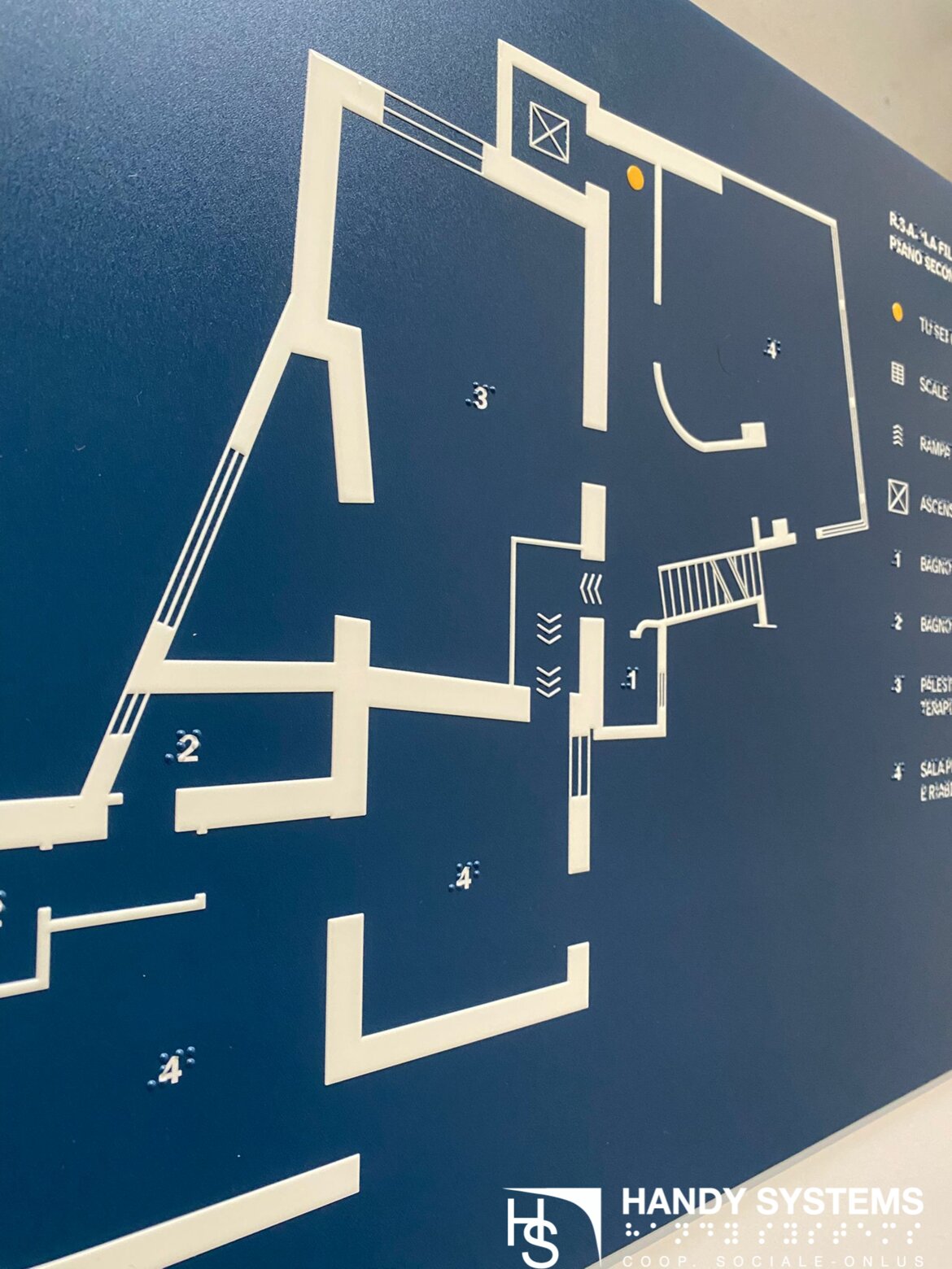 planimetria tattile - Rsa La Filanda