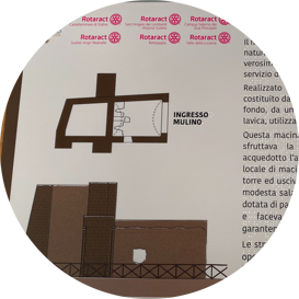 stampa Braille - mappa tattile - targa Braille Targa Braille