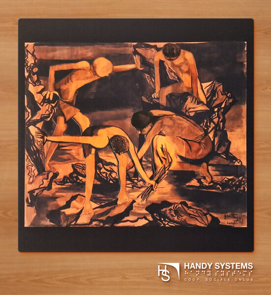 Targa a rilievo tattile Targa a rilievo tattile