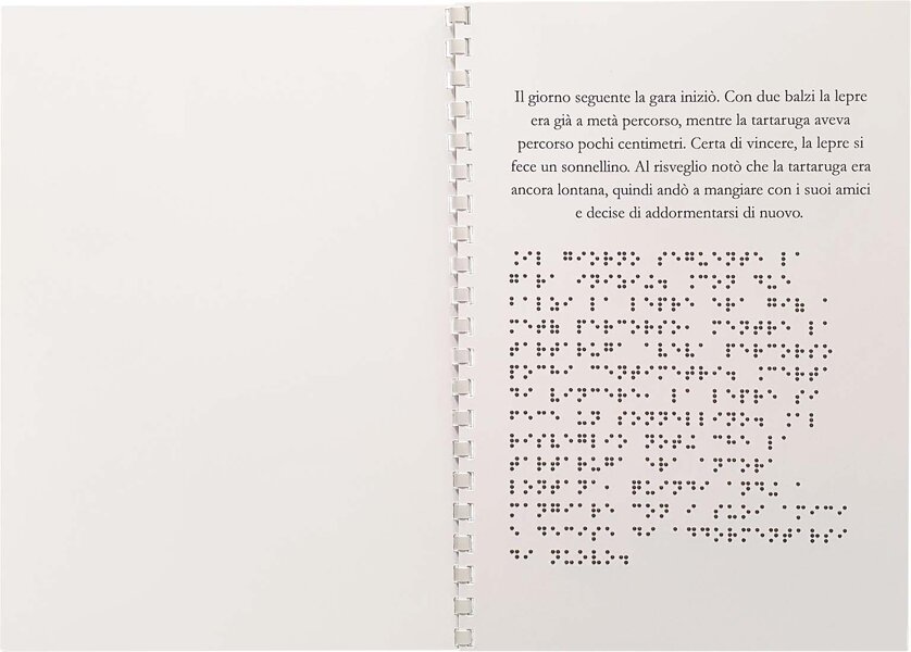 stampa Braille - libri tattili - libri Braille