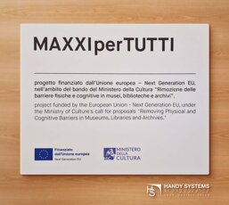 Stampa Braille-Targa tattile-Mappa tattile