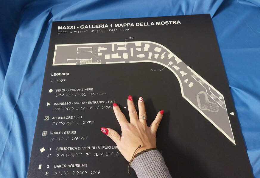 Mappa tattile Mappa tattile