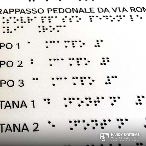 dettaglio mappa tattile