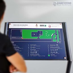 Stampa Braille-Targa tattile-Mappa tattile
