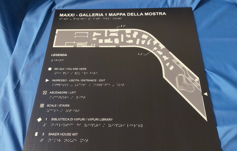 Mappa tattile Mappa tattile