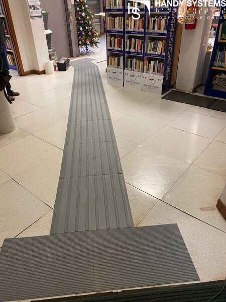 stampa Braille - mappa tattile - targa Braille