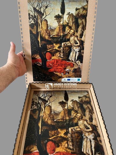 targa tattile - puzzle