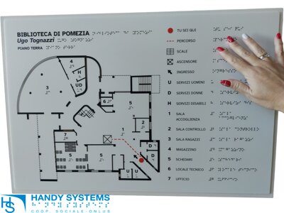 mappa tattile