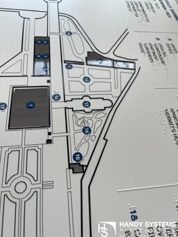 Stampa Braille-Targa tattile-Mappa tattile