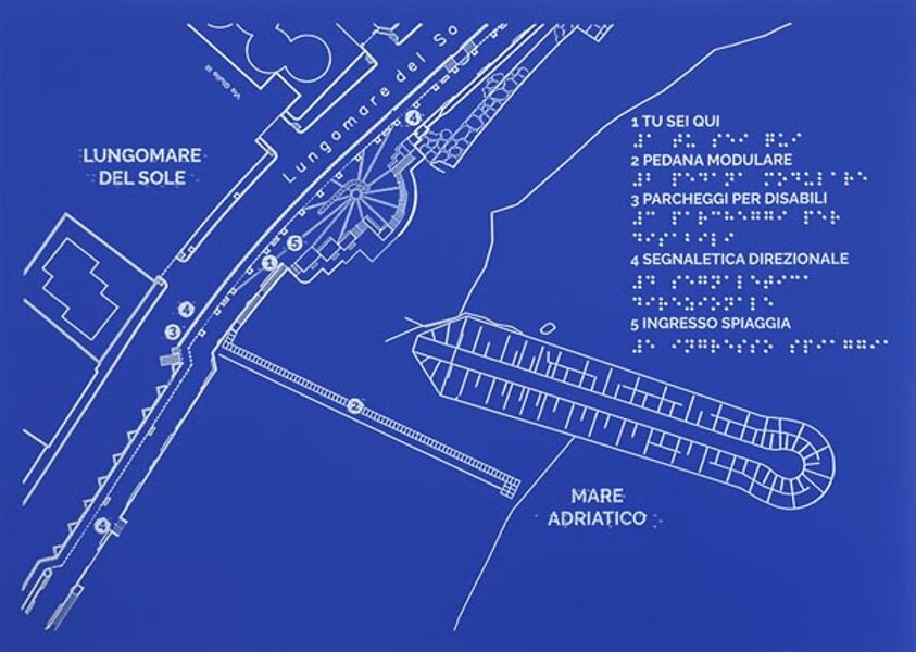 Mappa tattile Mappa tattile