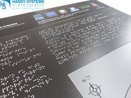 Stampa Braille-Targa tattile-Mappa tattile