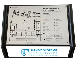 Stampa Braille-Targa tattile-Mappa tattile