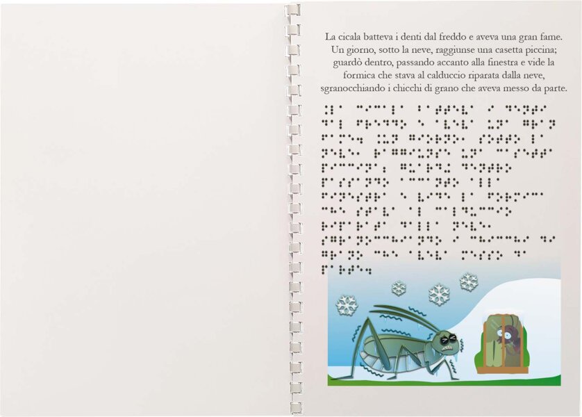 stampa Braille - libri tattili - libri Braille