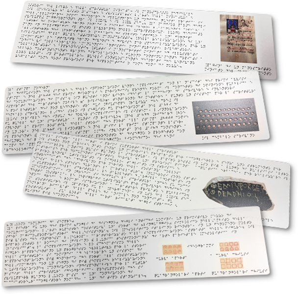 targa Braille - stampa in Braille