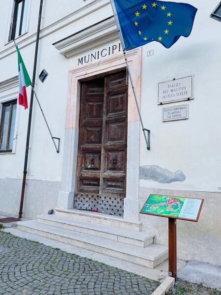 mappa tattile comune di Arsoli