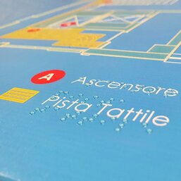 Stampa Braille-Targa tattile-Mappa tattile