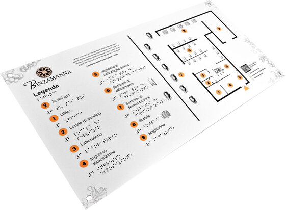 Mappa tattile Mappa tattile