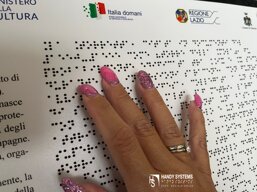 Stampa Braille-Targa tattile-Mappa tattile