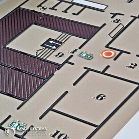 stampa Braille - mappa tattile - targa Braille