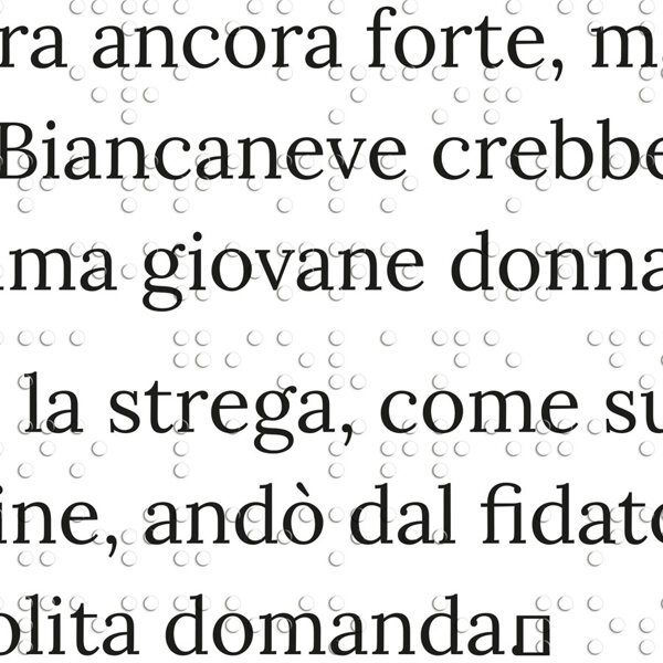 stampa Braille - libri tattili - libri Braille