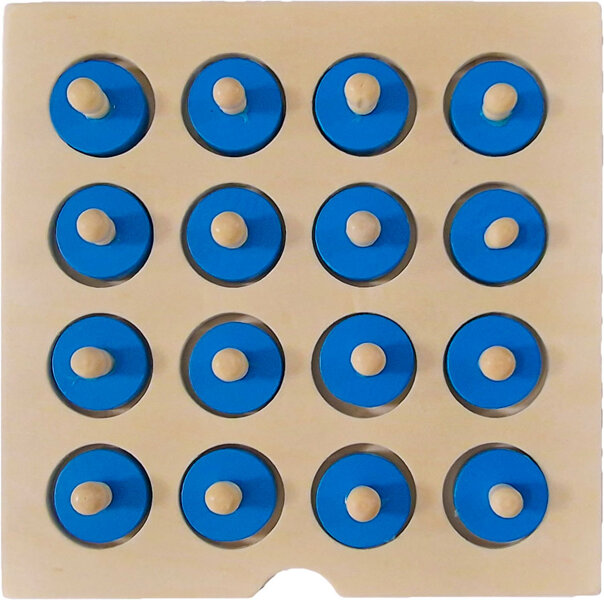 Gioco tattile per non vedenti. Memory tattile