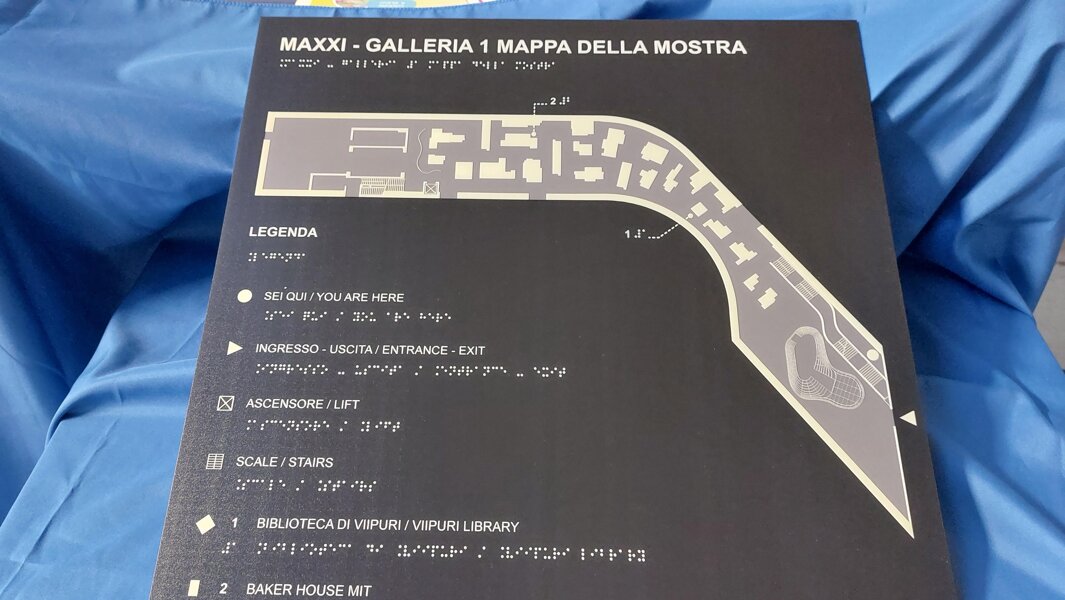 Mappa tattile Mappa tattile