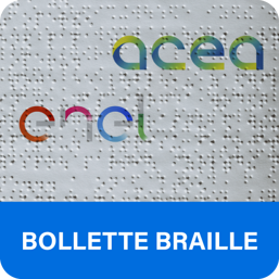 bollette in Braille