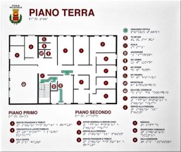 Stampa Braille-Targa tattile-Mappa tattile