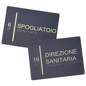 targhe Braille/targhe tattili targhe Braille/targhe tattili